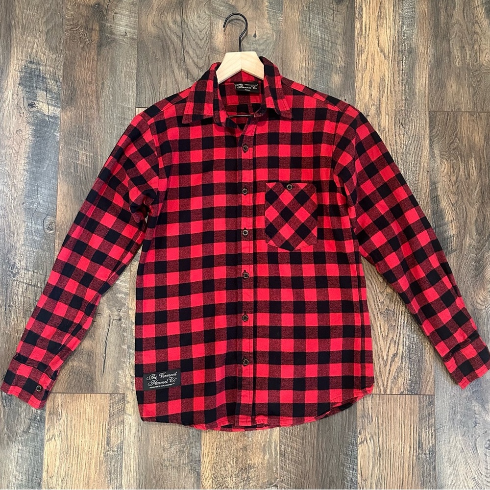 The Vermont Flannel Company Buffalo Plaid Shirt